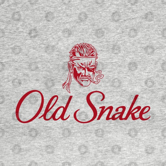 Old Snake Deodorant (Red) by CCDesign